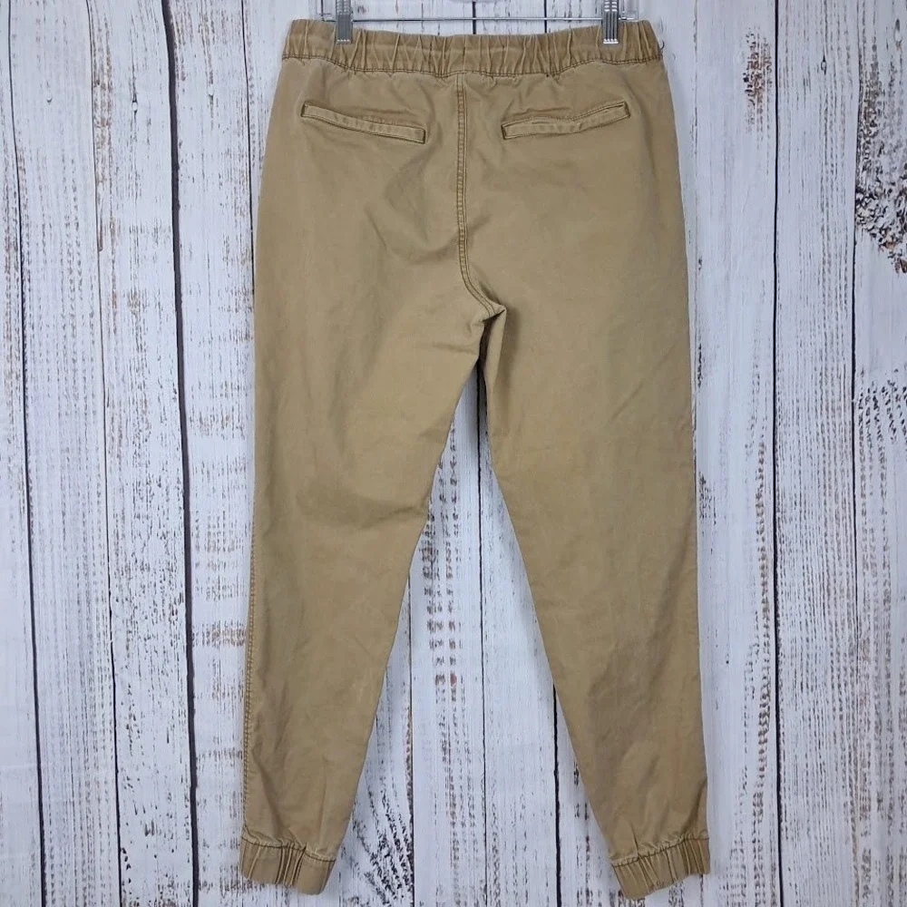 OLD NAVY Men's M Modern Jogger Pants Built-In‎ Flex Khaki Drawstring